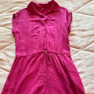 Old Navy pink romper